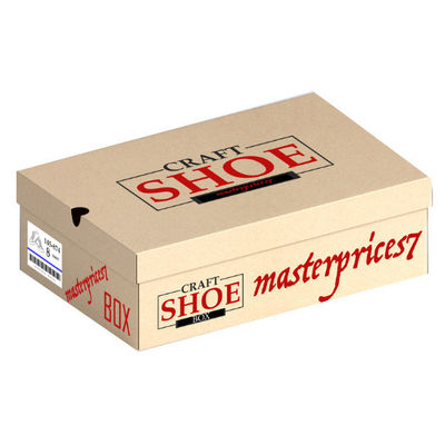 Logo Paketleme ile özel dalgalanmış karton ayakkabı kutuları Şemsiye için mat yüzey bitirme kutuları