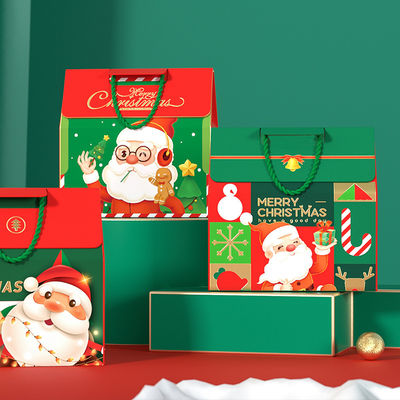Özel Lüks Noel Hediye Kutusu Taşıma 157g Sanat Kağıdı 1000g Karton