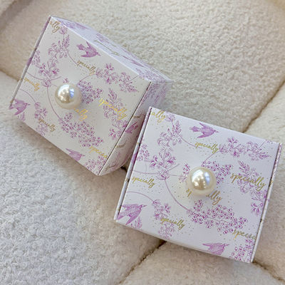 Lüks Özel Mücevher Kutusu ve Saat Kutusu  Kişiye Özel Mücevher Kutusu Yüzükler, Kolyeler ve Saatler için Zarif Ambalaj