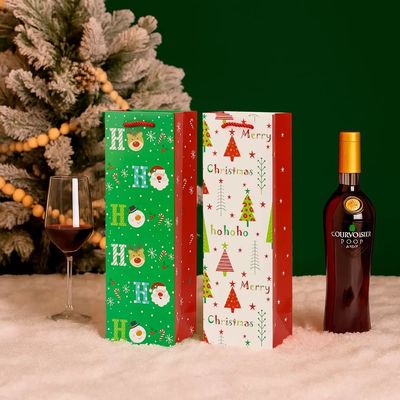 Özel Küçük Kişiselleştirilmiş Noel Kağıdı Lüks Alışveriş Kağıt Çantası