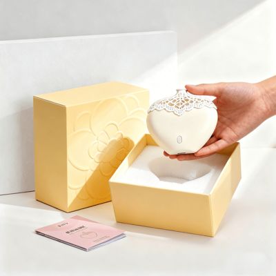 Özel 50ml Parfüm Hediye Seti Kutusu Kadınlar için Pembe Sert kapağı ve taban kutuları Kağıttan Yapılmış Aromaterapi Paketleri