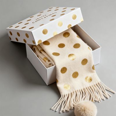 Özel Lüks Noel Hediye Kutuları Mat Sert Karton, Eşarp, Elbise, İç Çamaşırı, Gömlek Ambalajı için Geri Dönüştürülmüş Aseptik Malzemeler