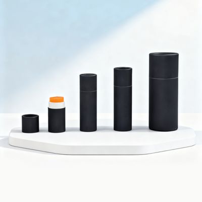 Diş Fırçası Uçucu Yağ Mum Kahve Çay Ambalajı El İşi Kağıdı ve Karton Malzemeler İçin Özel Silindir Kağıt Tüp