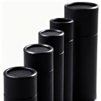 Diş Fırçası Uçucu Yağ Mum Kahve Çay Ambalajı El İşi Kağıdı ve Karton Malzemeler İçin Özel Silindir Kağıt Tüp