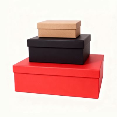 Özel Lüks Turuncu Kapak Tabanlı Düz Paket Hediye Kutuları Seti ve Kağıt Çanta Özellikleri Mat Laminasyon Kabartma Altın Varak Baskı