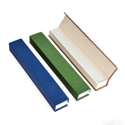 Lüks Düz Renk Dikdörtgen Kapaklı Tütsü Kutusu Özel Kraft Kağıt Ambalaj Hediyeler İçin Sert Kutular Sünger Astar Damgalama