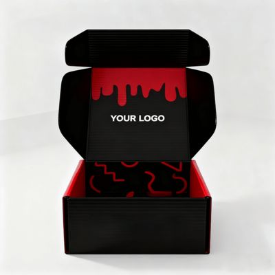 Logolu Özel Lüks Kadın Ayakkabı Kutuları, Çevre Dostu Posta Ambalajı, Oluklu Mukavva, Ayakkabı veya Giysiler İçin