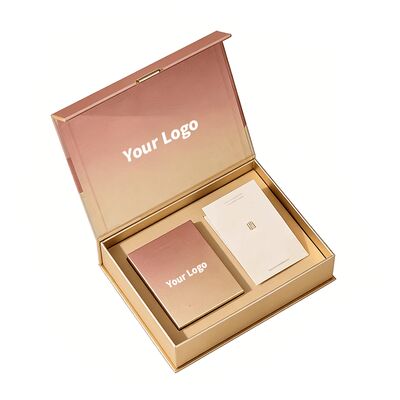 Özel logolu manyetik hediye kutusu, Kozmetik için geri dönüştürülebilir sert ve katlanabilir ambalaj kutuları, Kullanım Kılavuzu ile