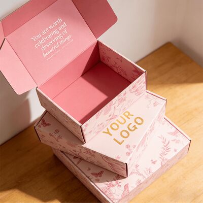 Manufacturer Custom Eco Friendly Corrugated Cardboard Shipping Paper Boxes for Mailing Apparel