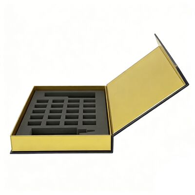 Lüks Premium Manyetik Kapalı Flip Top Sert Karton Paket Kutusu Kozmetikler için Mat Kağıt Hediye Kutusu