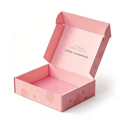 Özel logo Çaplama Çevre dostu kozmetik parfüm kağıt ambalaj kutuları Nakliye dalgalanmış karton posta kutusu