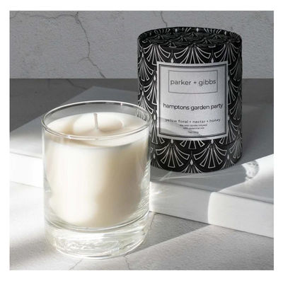 Kapağı ve hediye kutusu ile özel mum kavanozu CMYK / PANTONE baskıdaki ambalaj kutuları